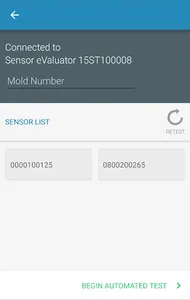 Sensor PreCheck screenshot 2