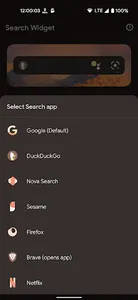 Search Widget (Material You) screenshot 1