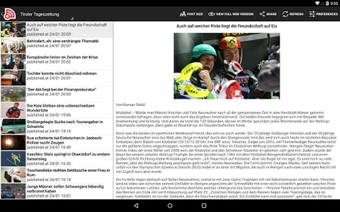 Österreichische Zeitungen screenshot 11