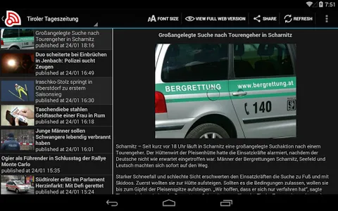 Österreichische Zeitungen screenshot 9