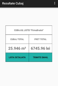 Cubaj Lemn Rotund Profesional screenshot 4