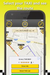 TAXI Fulger Focsani screenshot 4