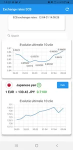 Exchange rates screenshot 12