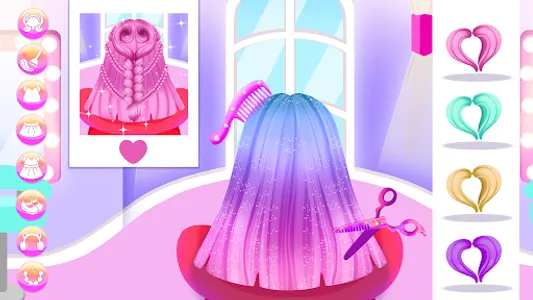 Hair Salon and Dress Up Girl screenshot 24