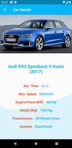 Acceleration time estimation screenshot 9
