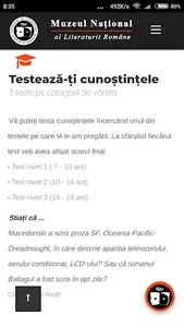 Muzeul Național al Literaturii screenshot 4