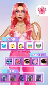 Emoji Makeup Game screenshot 0