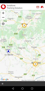 Vodafone Tracking Solution screenshot 1