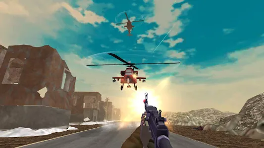 Road Chase: Realistic Shooter screenshot 0