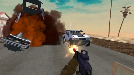 Road Chase: Realistic Shooter screenshot 13