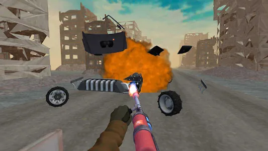 Road Chase: Realistic Shooter screenshot 14