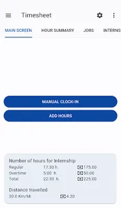 Timesheet screenshot 0