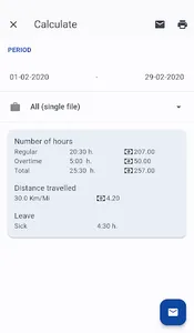 Timesheet screenshot 4