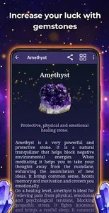 Stones and Crystals - Guide screenshot 1