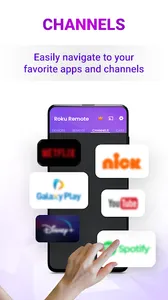 Remote Control for Roku TVs screenshot 1