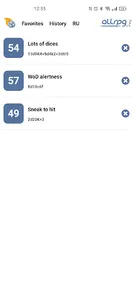 RPG Roll-a-die - Dice roller screenshot 4
