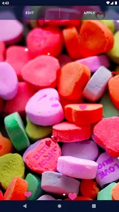 3D Hearts Love Live Wallpaper screenshot 3