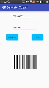 QR Generator Xtream screenshot 2