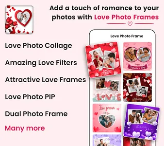 Love photo frames screenshot 1