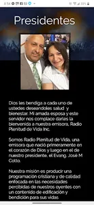 Radio Plenitud De Vida INC screenshot 2