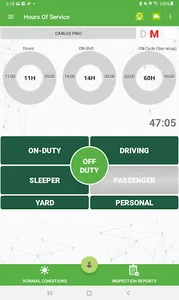HOS Reporter Plus screenshot 3