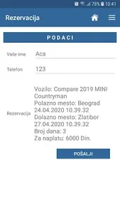 Rent a Car screenshot 2