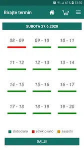 Zakazivanje plus screenshot 2