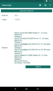 Zakazivanje plus screenshot 23