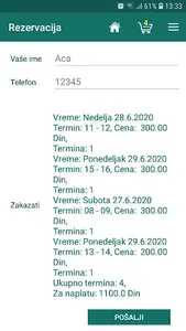Zakazivanje plus screenshot 7