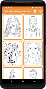 Colors: Celebrity Coloring screenshot 0