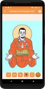 Colors: Celebrity Coloring screenshot 3