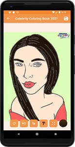 Colors: Celebrity Coloring screenshot 4