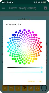 Colors: Fantasy Coloring Book screenshot 4