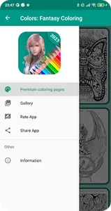 Colors: Fantasy Coloring Book screenshot 6