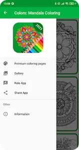Colors: Mandala Coloring screenshot 2