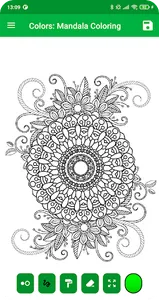 Colors: Mandala Coloring screenshot 4
