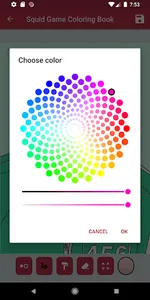 Colors: Squid Coloring Game screenshot 3