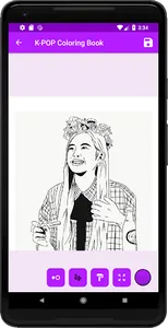 K-POP A’RMY Coloring Book screenshot 4