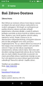 Baš Zdravo - Dostava hrane screenshot 3