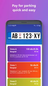 Parkomat Parking SMS screenshot 0