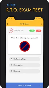 RTO Exam Driving Licence Test screenshot 3