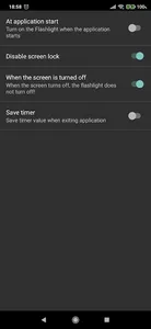 Flashlight with timer and stro screenshot 2