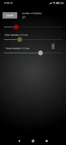 Flashlight with timer and stro screenshot 3