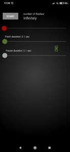 Flashlight with timer and stro screenshot 4