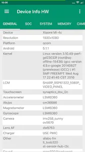 Device Info HW+ screenshot 0