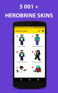Herobrine Skins screenshot 6