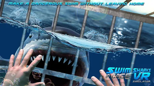 Swim Sharks  Cage VR Simulator screenshot 1