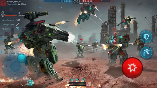 Robot Warfare: PvP Mech Battle screenshot 19