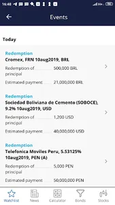 Cbonds App screenshot 3
