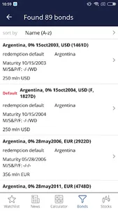 Cbonds App screenshot 5